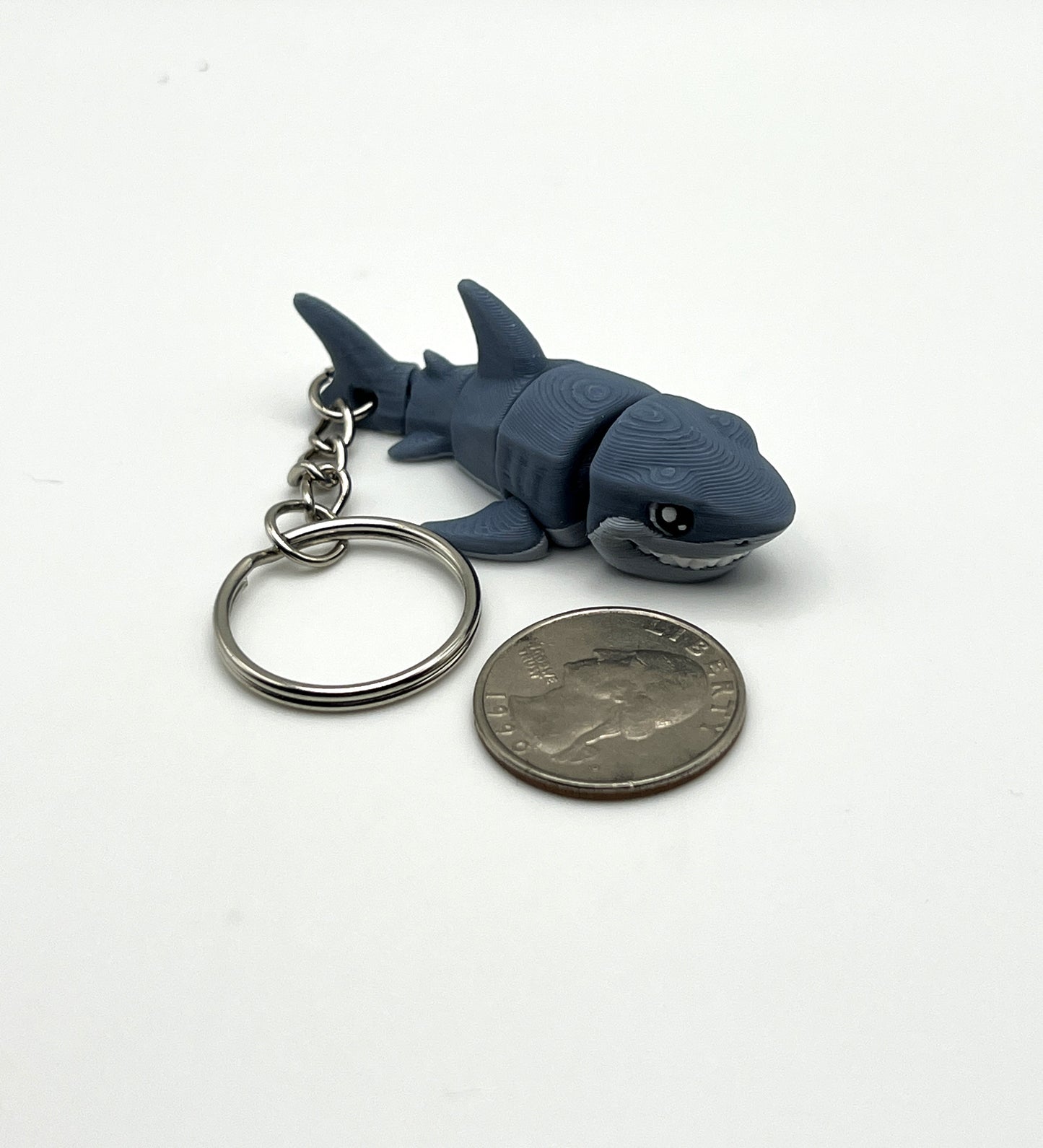 Great White Shark Keychain