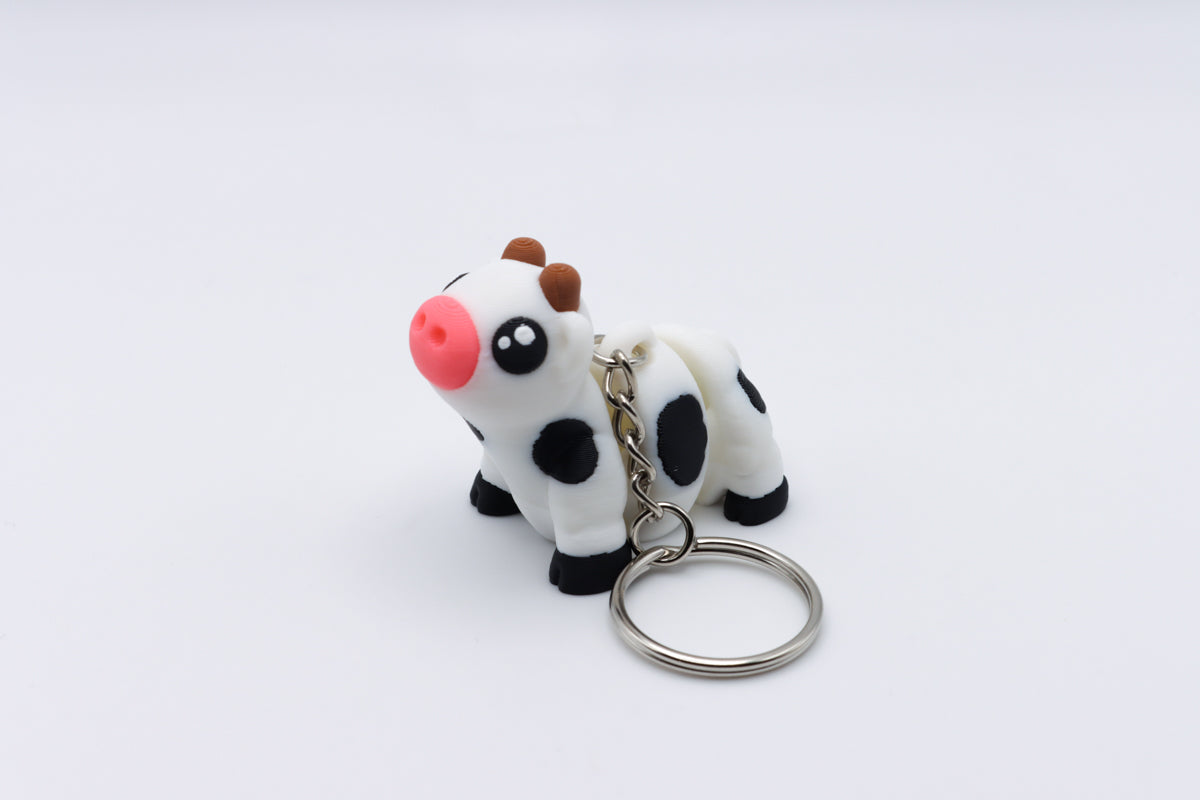 Dairy Cow Keychain
