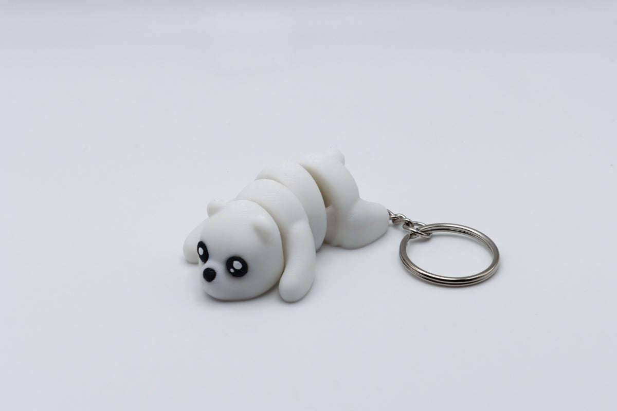 Polar Bear Keychain