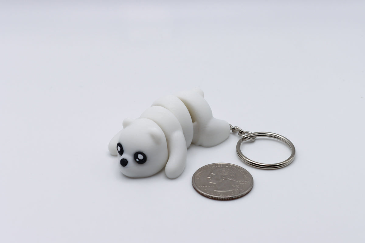 Polar Bear Keychain