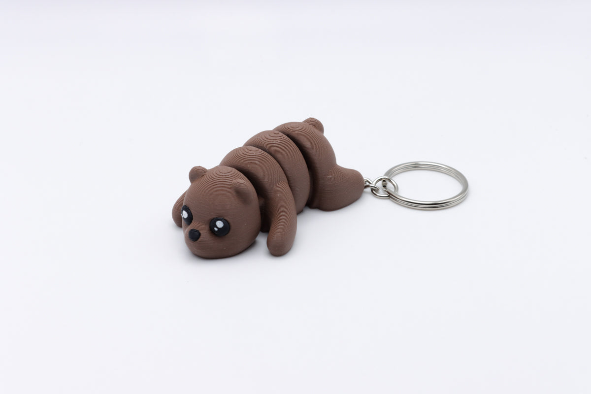 Brown Bear Keychain