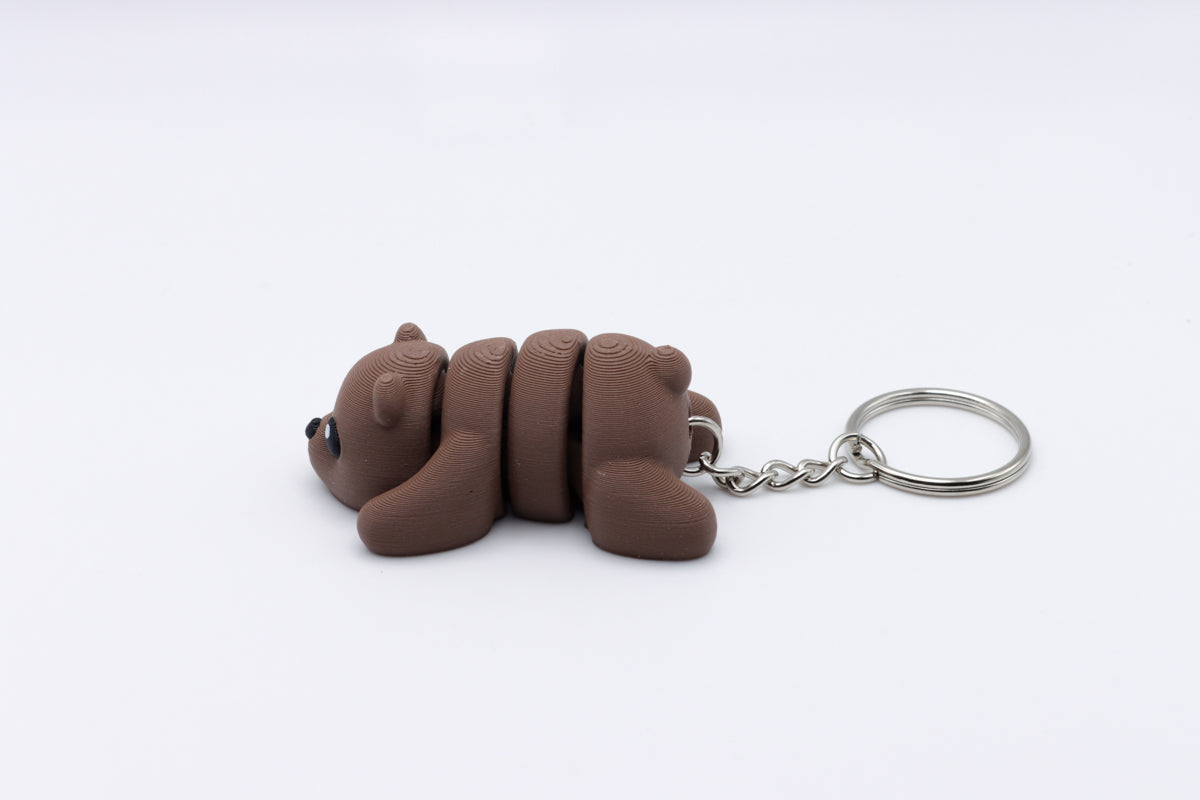 Brown Bear Keychain