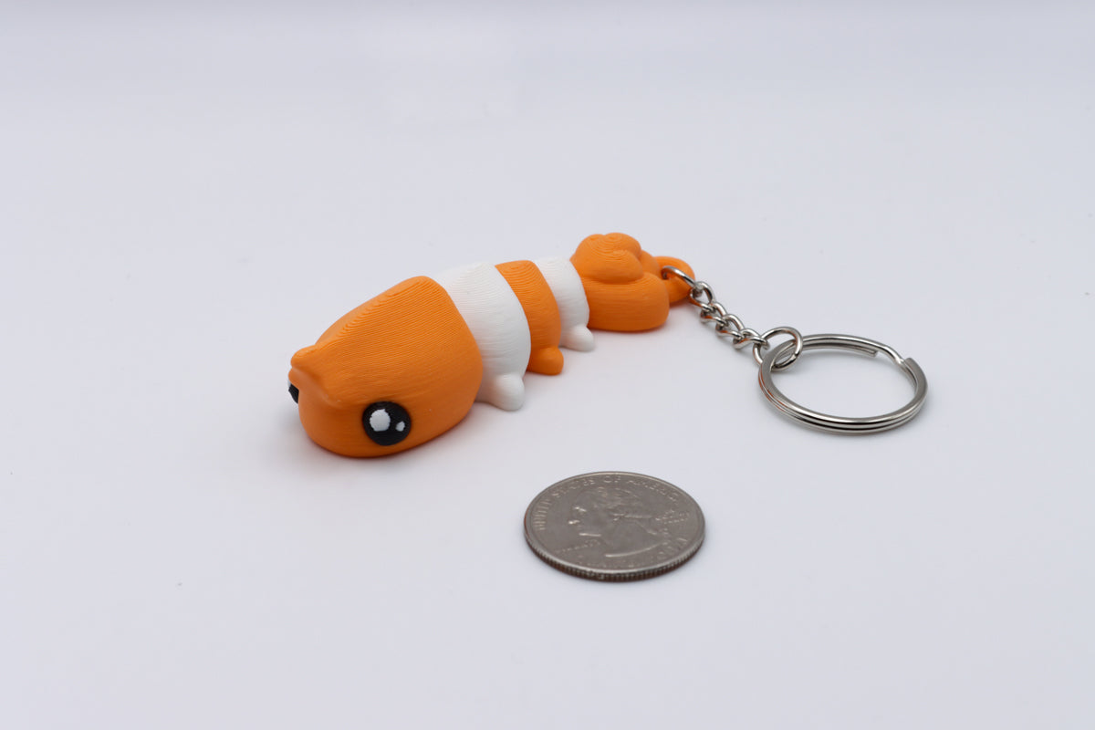 Shrimp Keychain