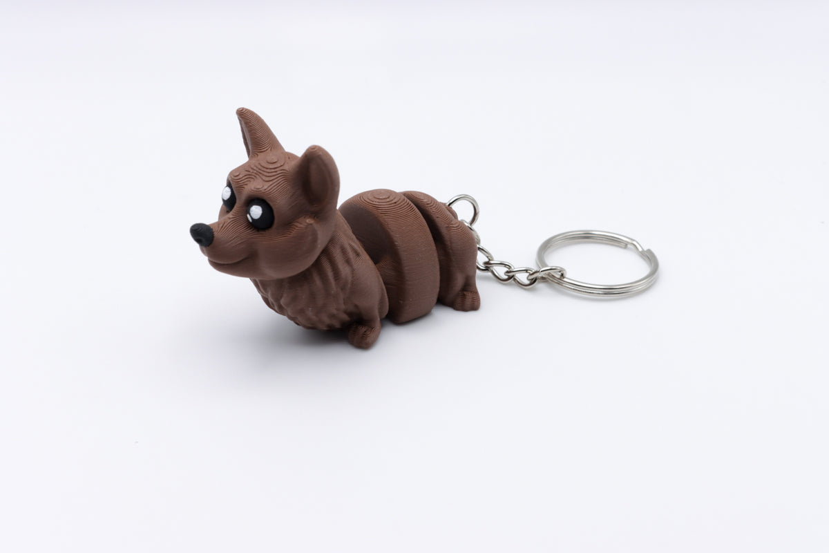 Corgie Keychain