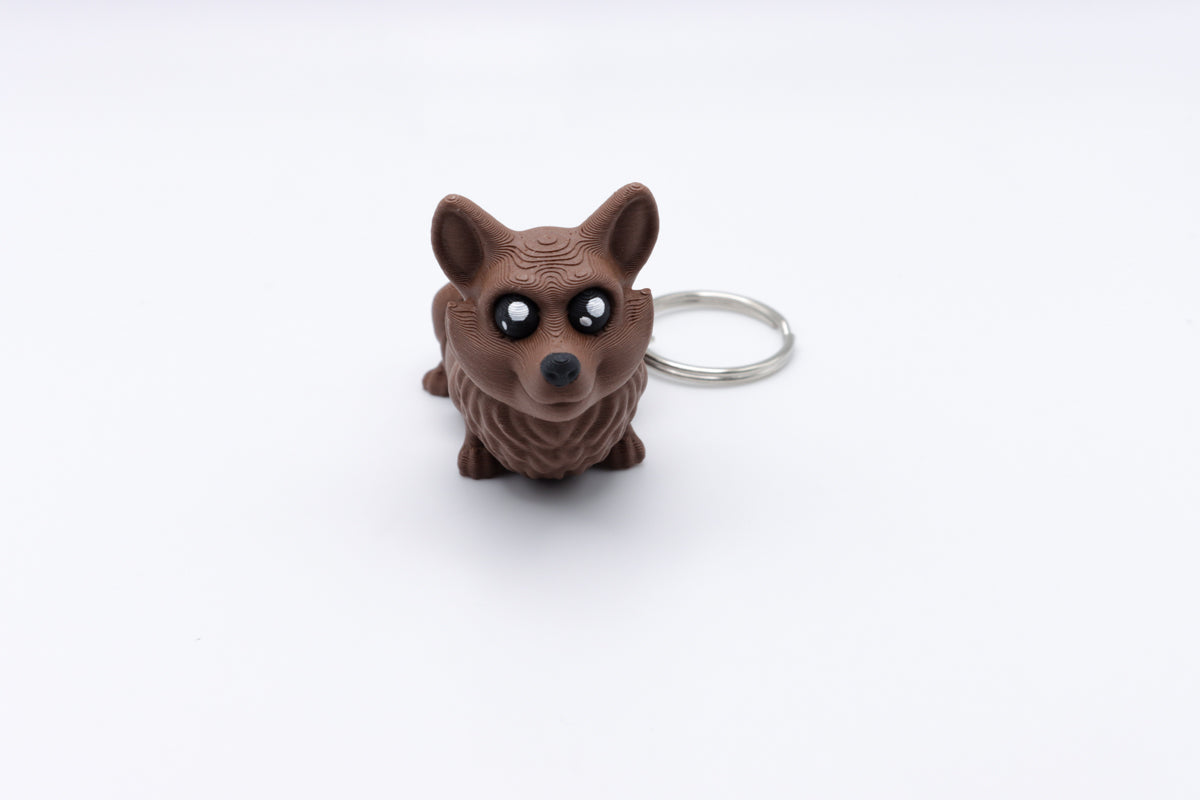 Corgie Keychain