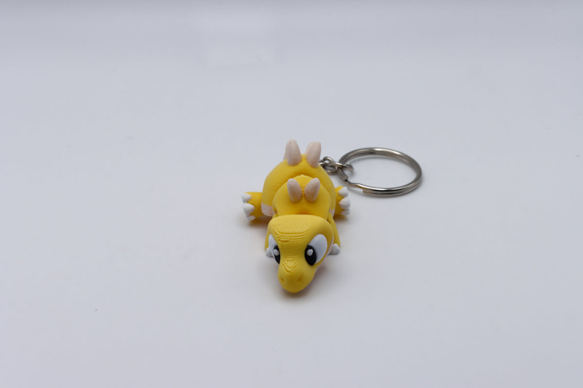 Stegosaurus Keychain