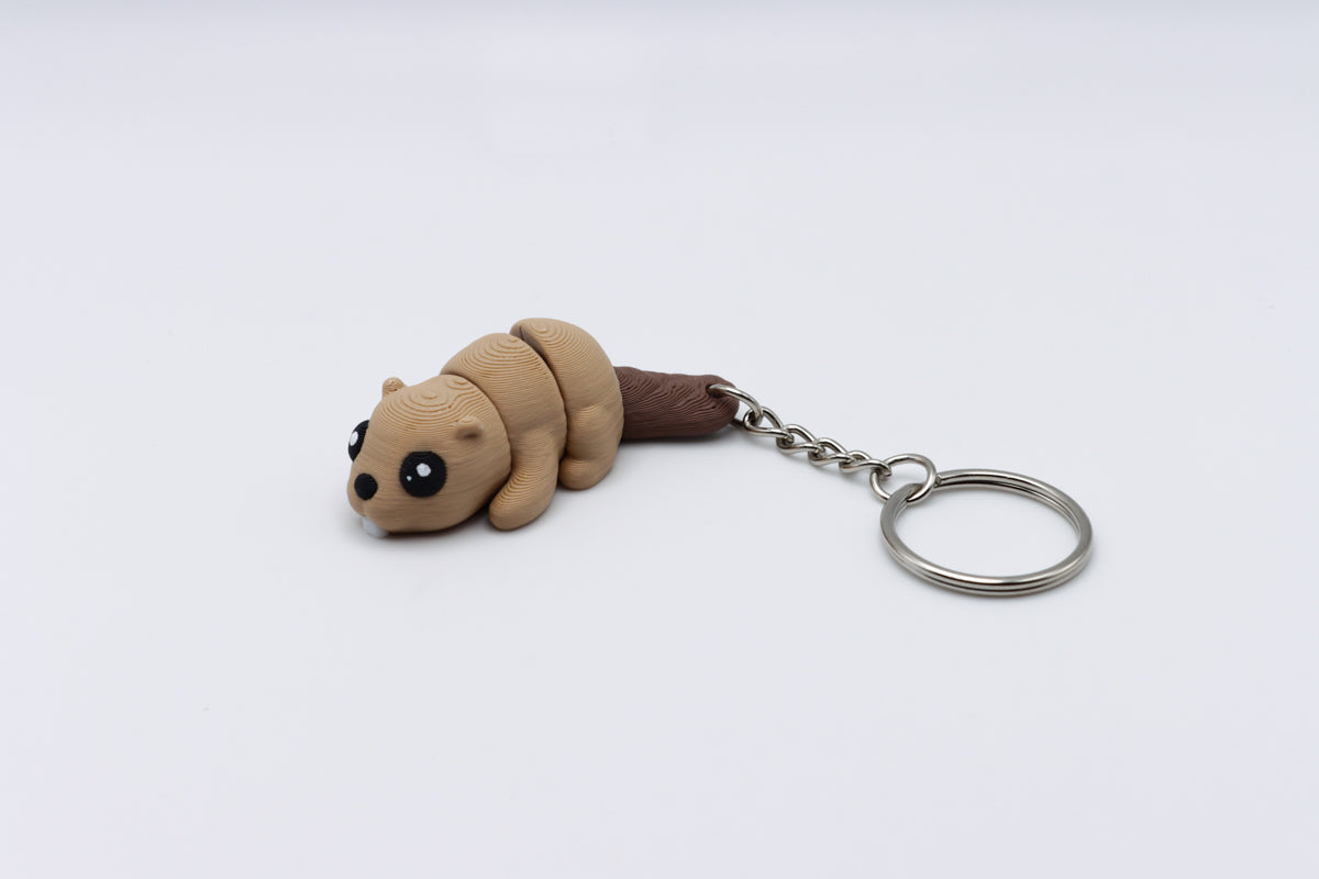 Beaver Keychain