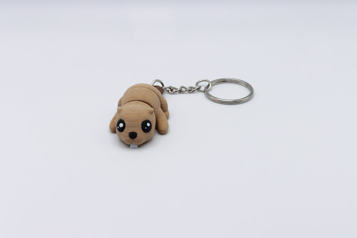 Beaver Keychain