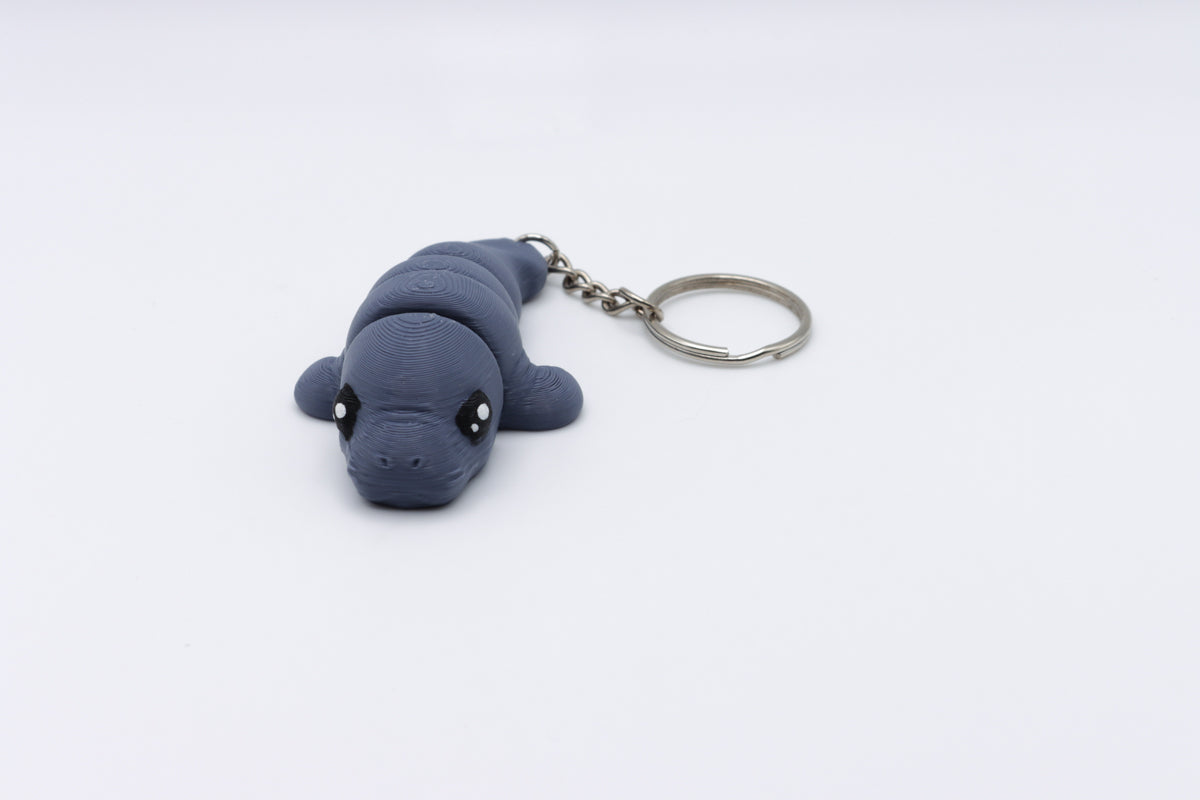 Manatee Keychain