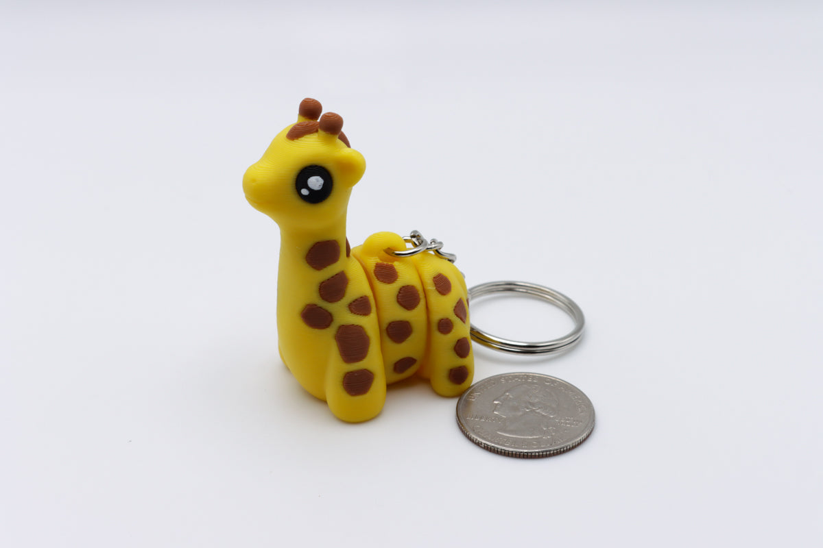 Giraffe Keychain