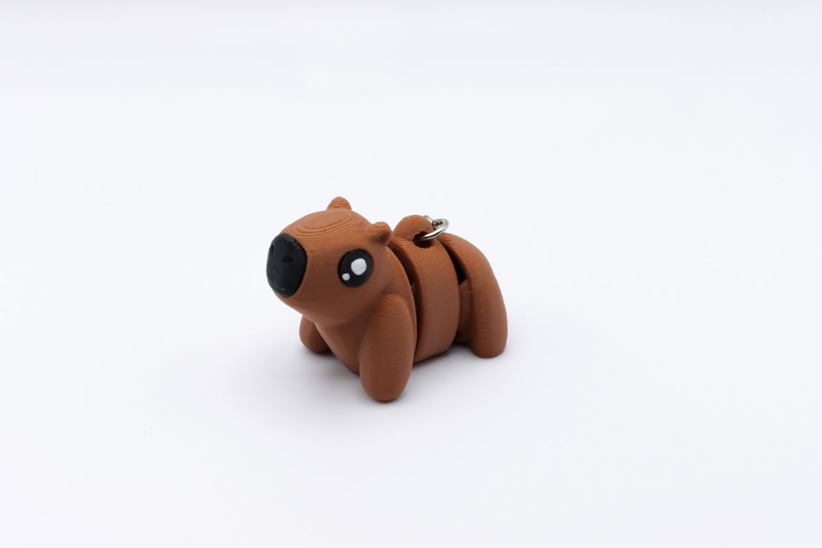 Capybara Keychain