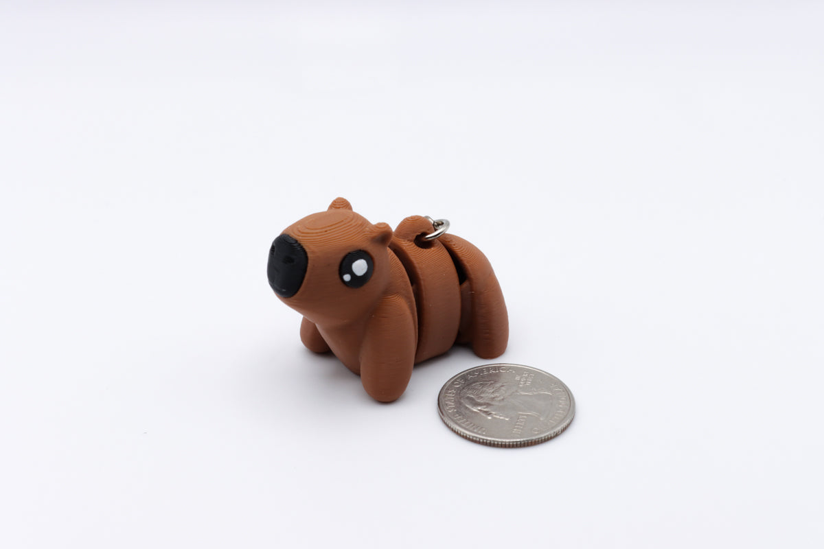 Capybara Keychain