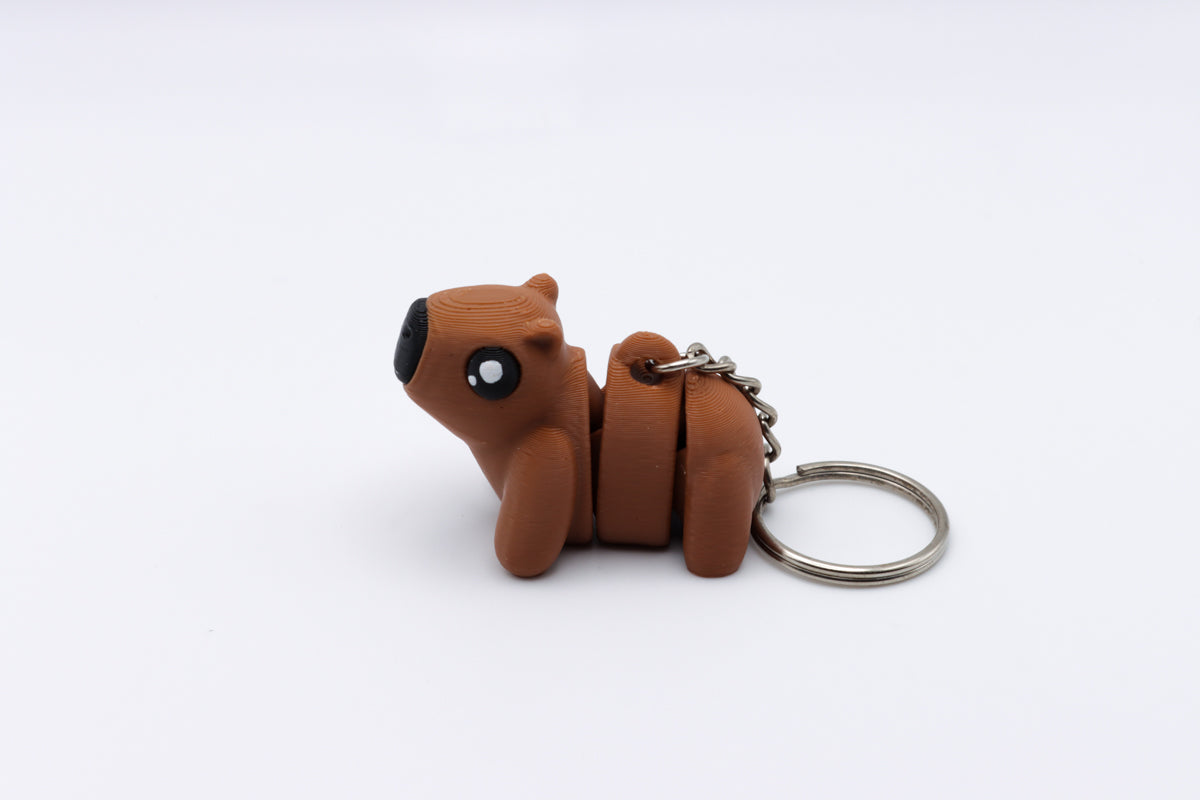 Capybara Keychain