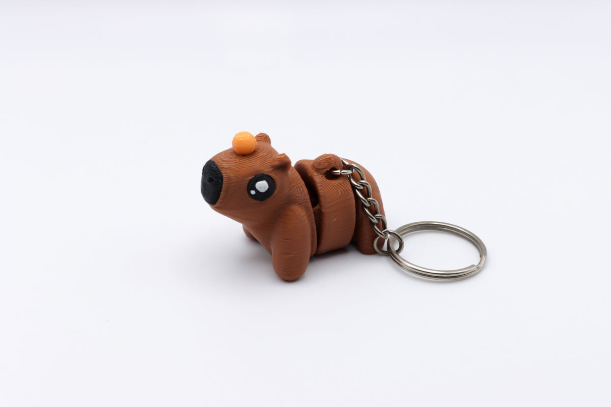 Capybara Keychain