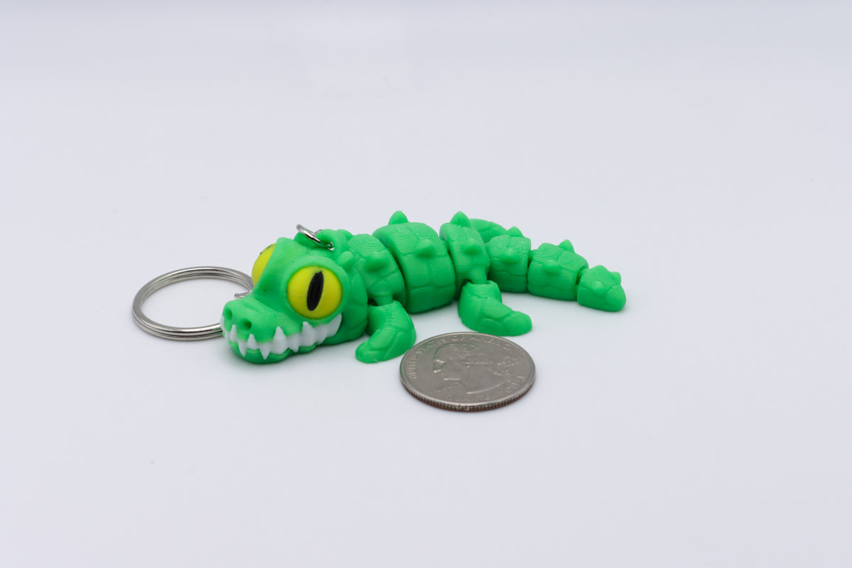 Crocodile Keychain