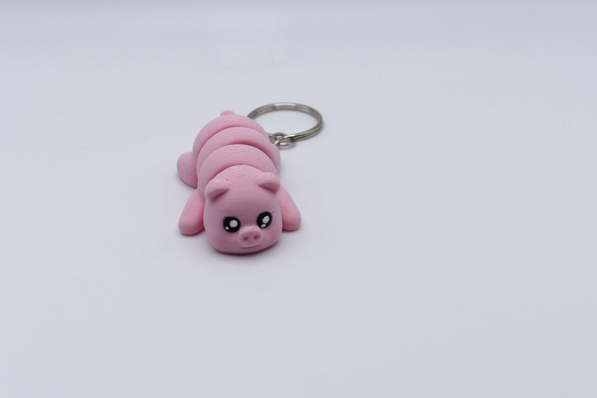 Pig Keychain