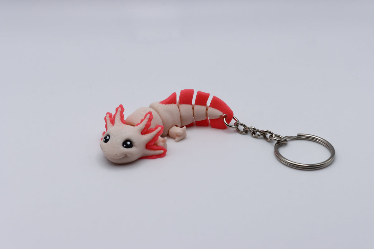 Axolotl Keychain