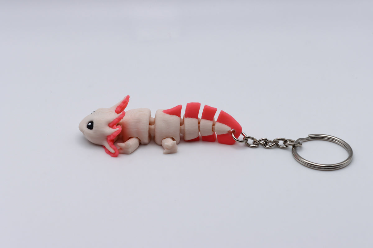 Axolotl Keychain