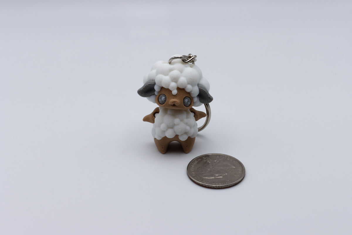 Lamb Pixie Keychain
