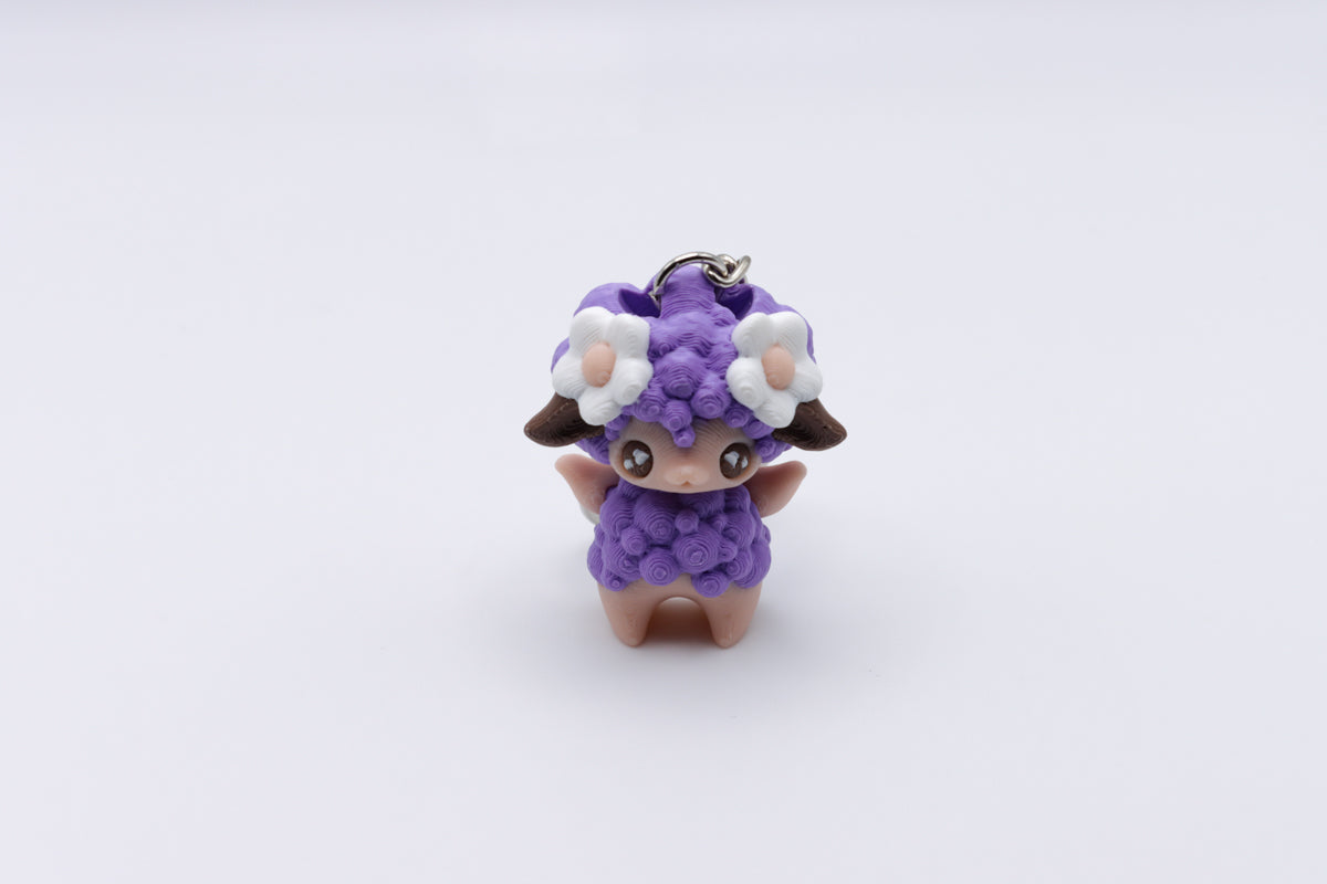 Lamb Pixie Keychain