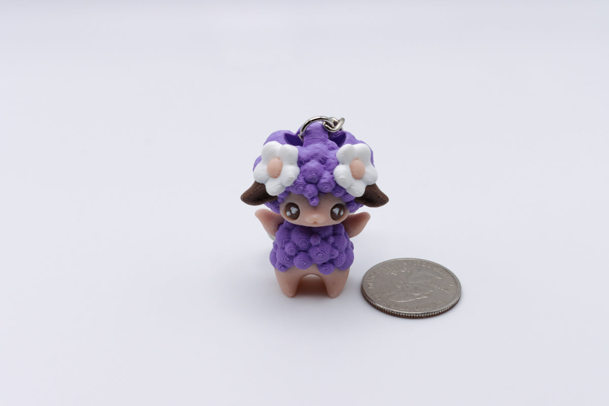 Lamb Pixie Keychain