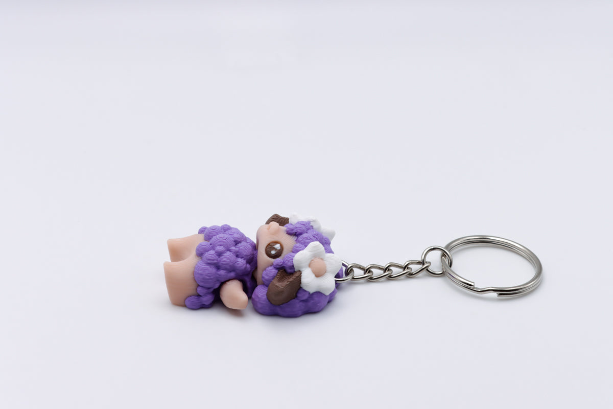 Lamb Pixie Keychain