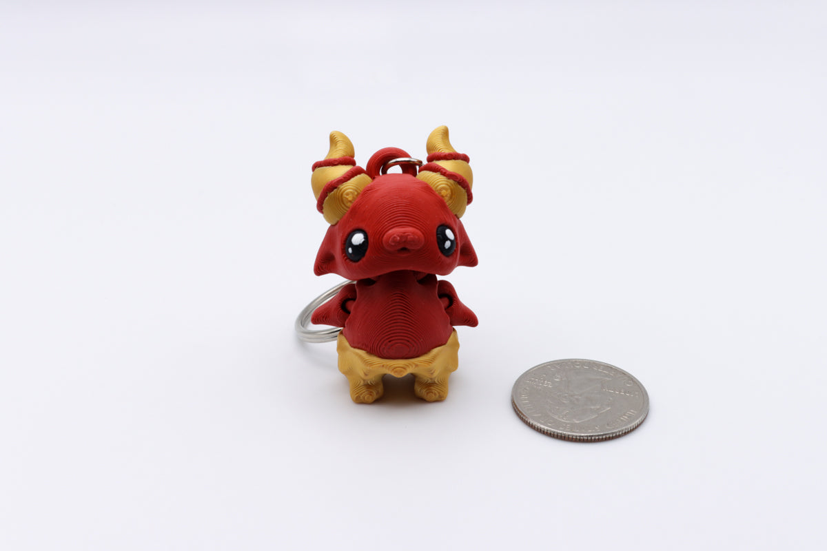 Demon Forest Pixie Keychain