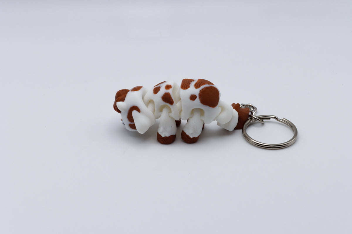 Cute Highland Cow Keychain