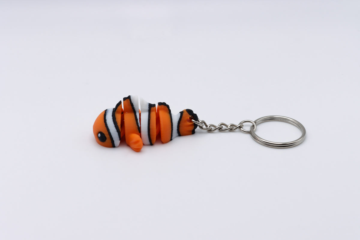 Clown Fish Keychain