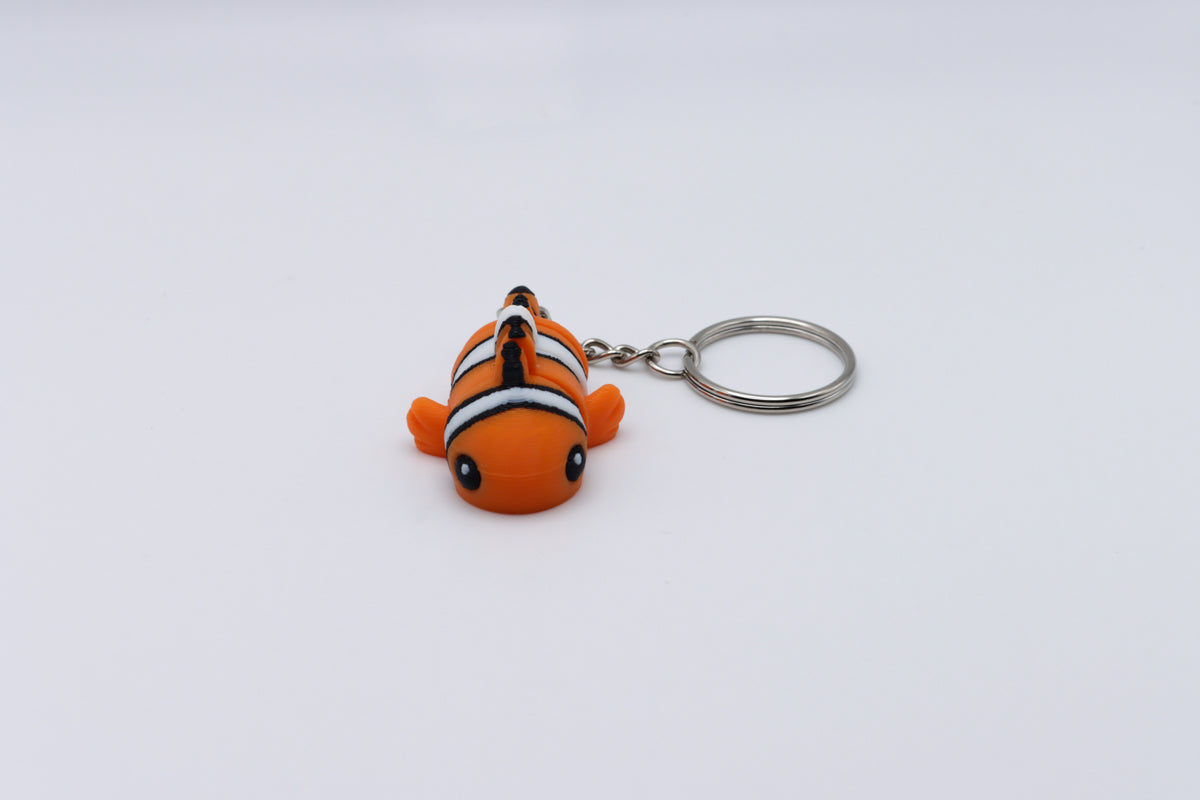 Clown Fish Keychain