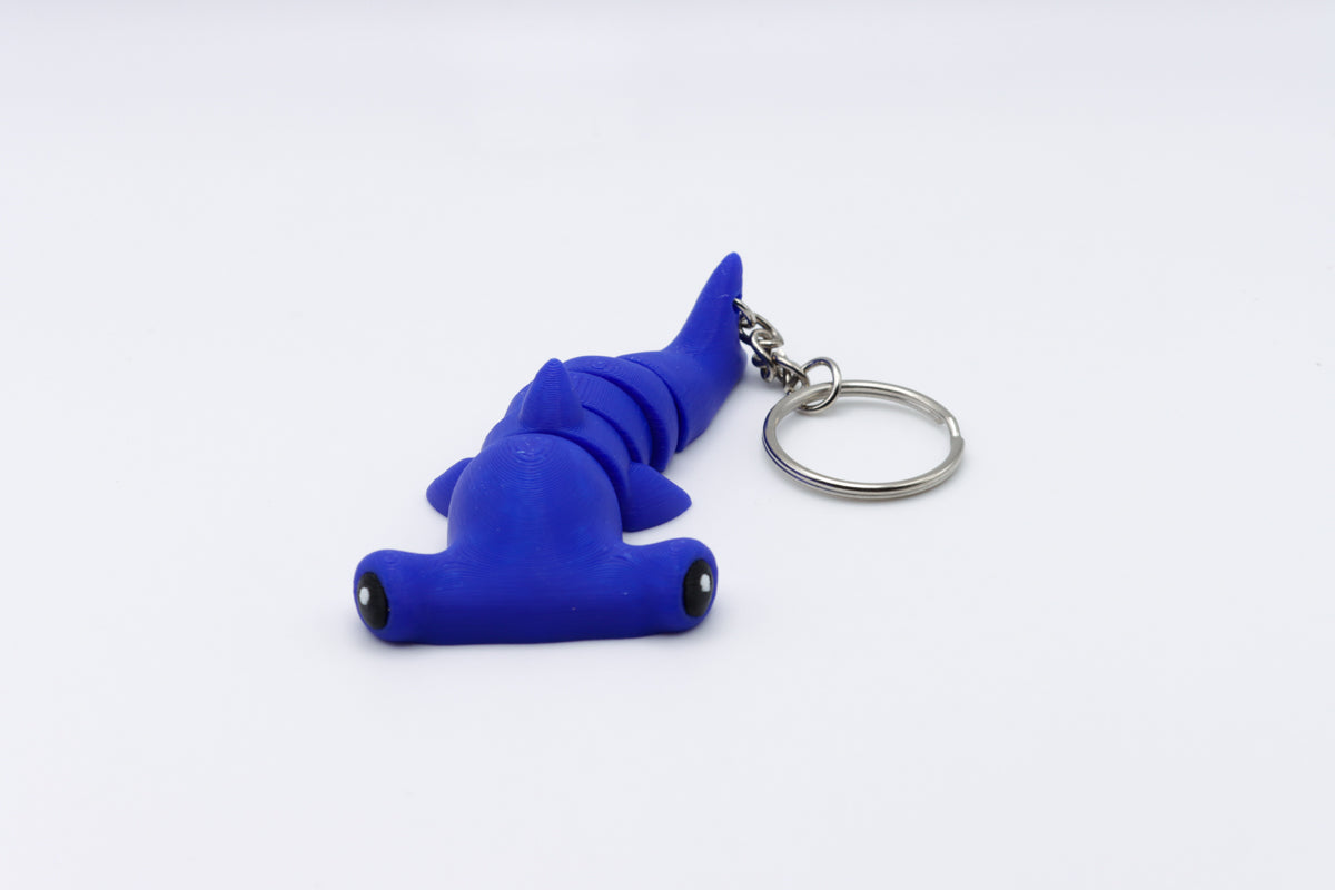 Hammerhead Shark Keychain