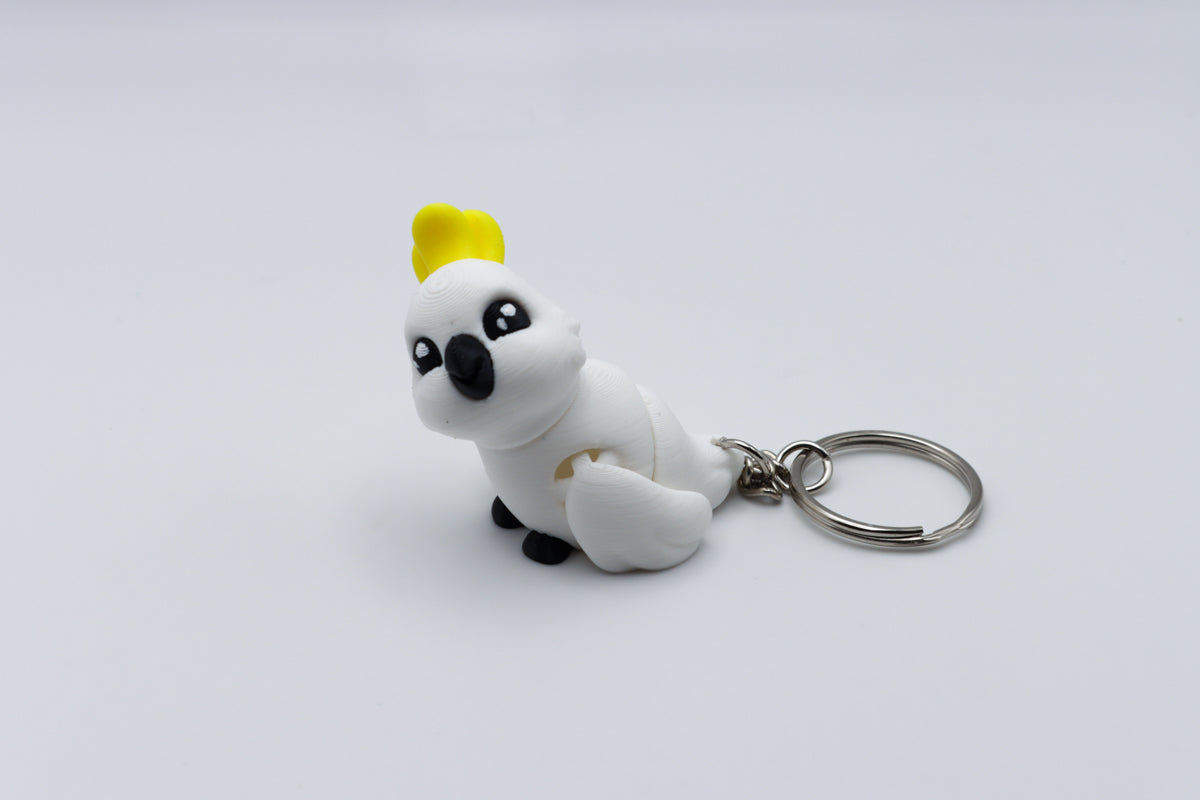Cockatoo Keychain