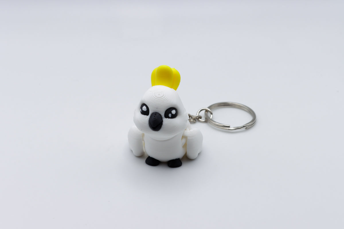 Cockatoo Keychain