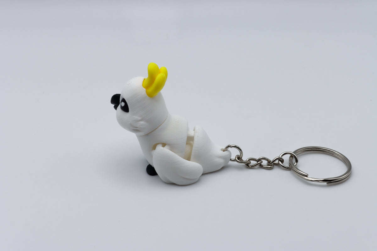 Cockatoo Keychain