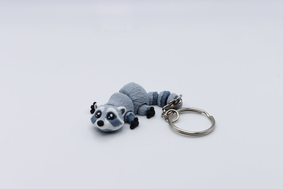 Raccoon Keychain