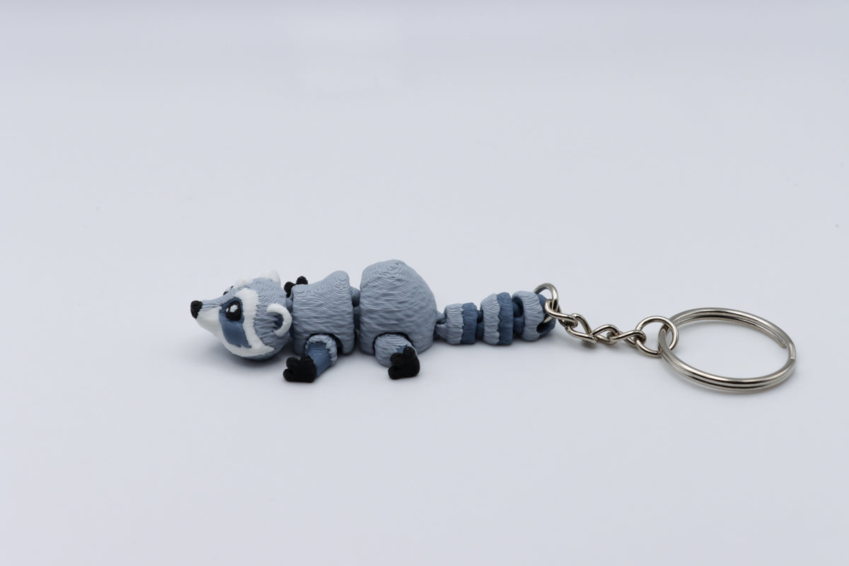 Raccoon Keychain