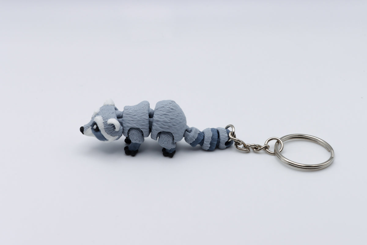 Raccoon Keychain