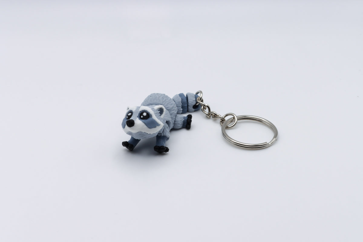 Raccoon Keychain