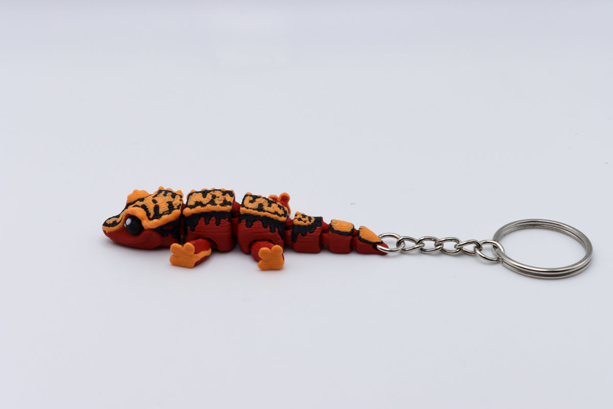 Crested Gecko Keychain