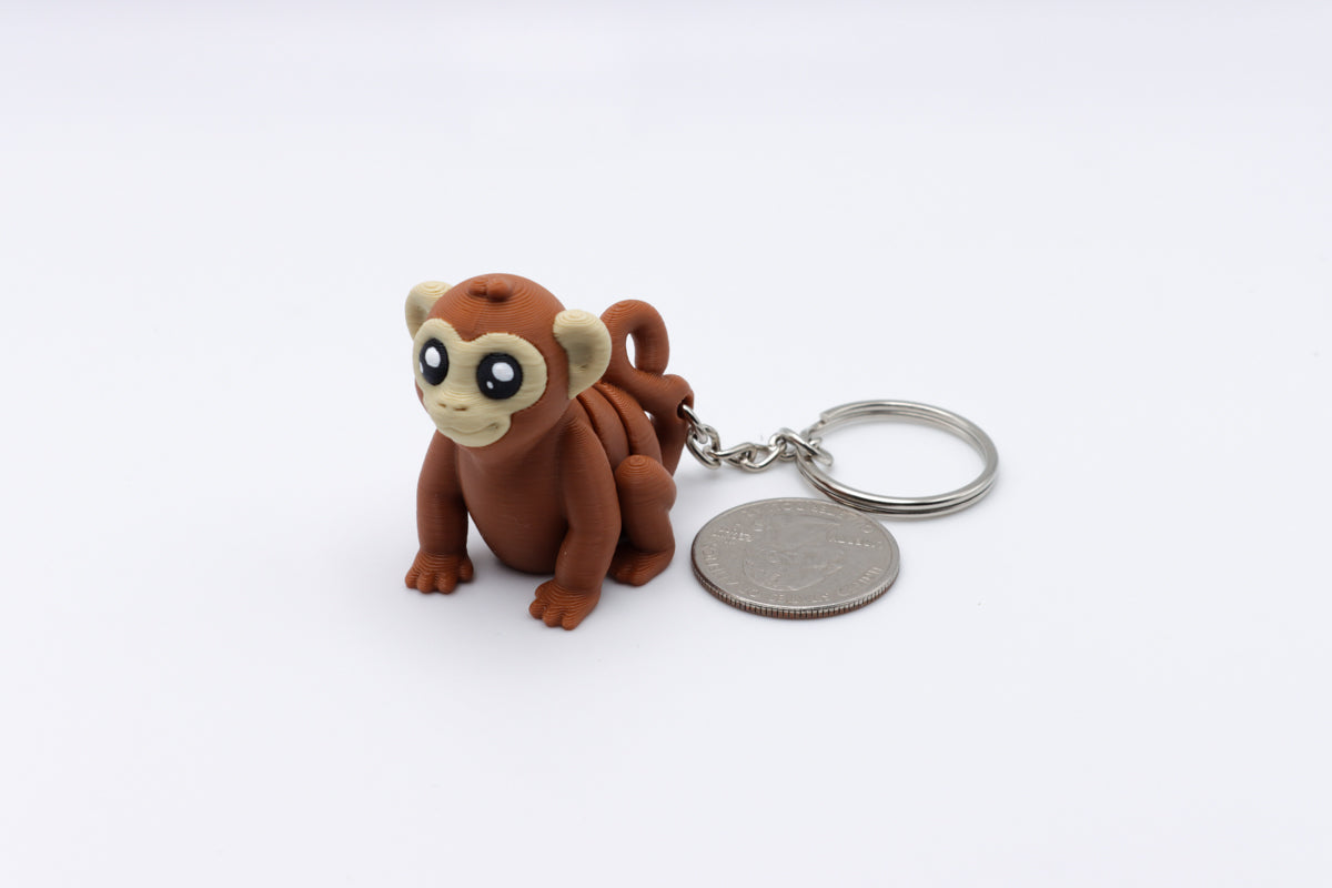 Monkey Keychain