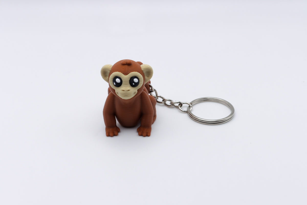 Monkey Keychain