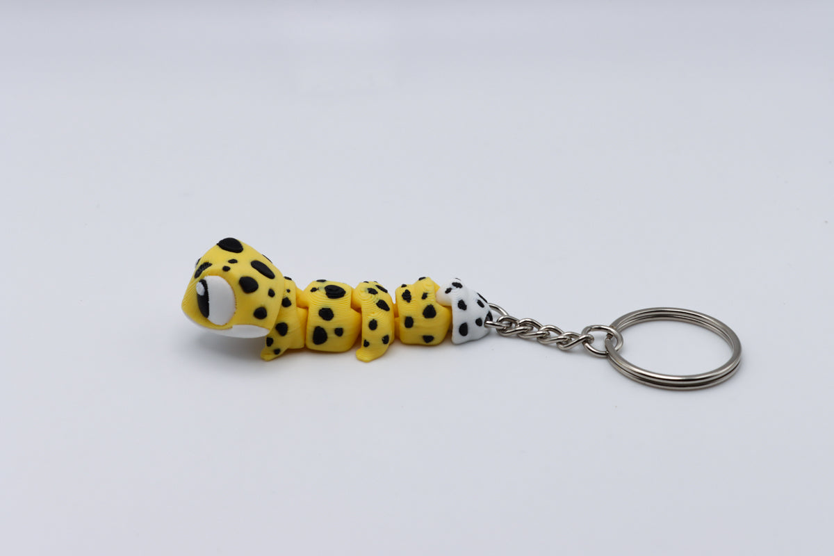 Leopard Gecko Keychain