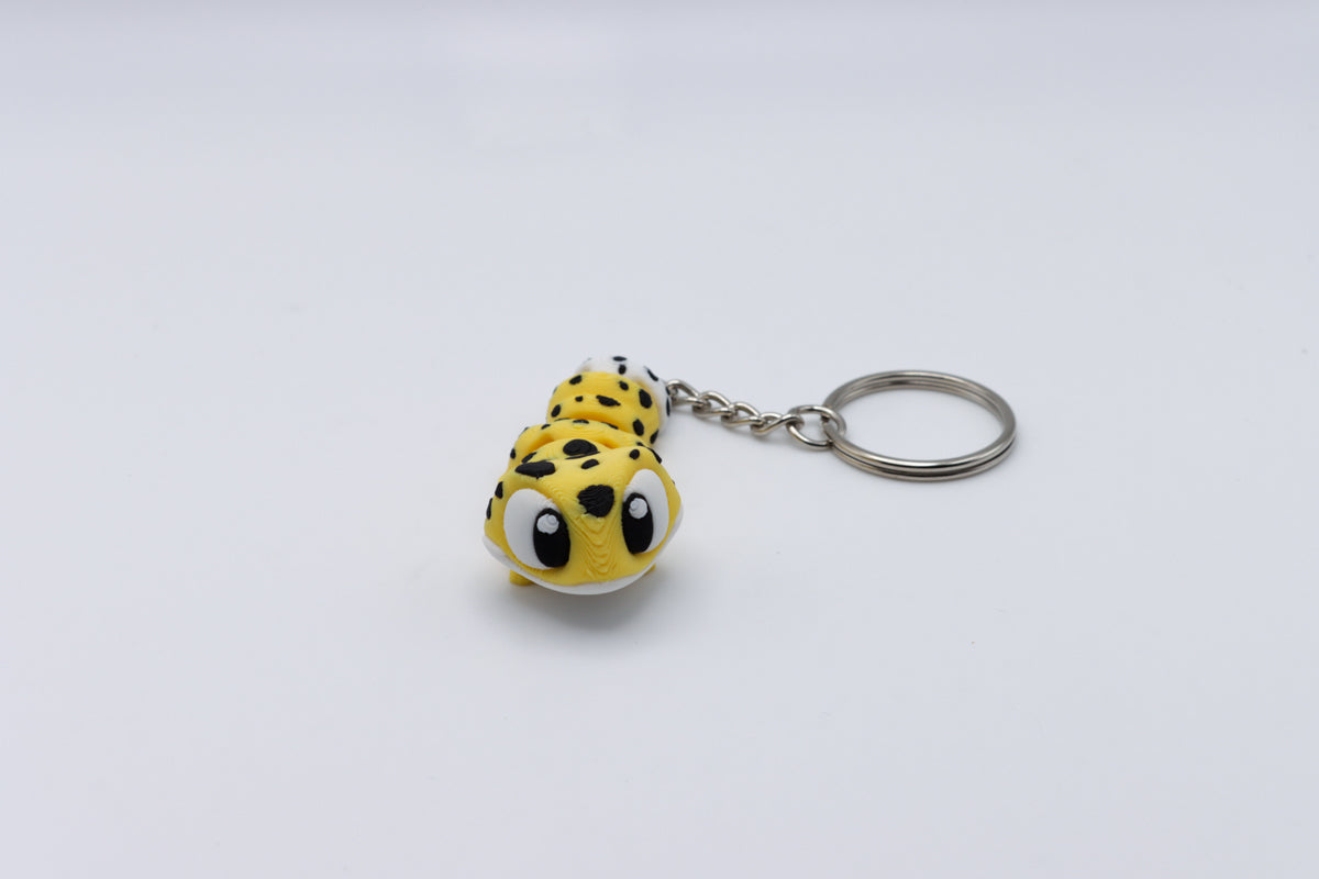 Leopard Gecko Keychain