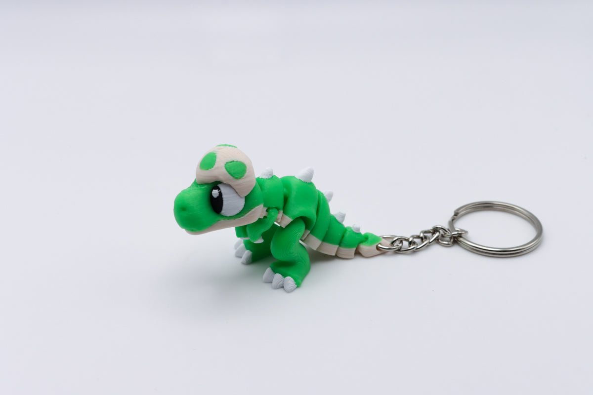 Baby T-Rex Keychain