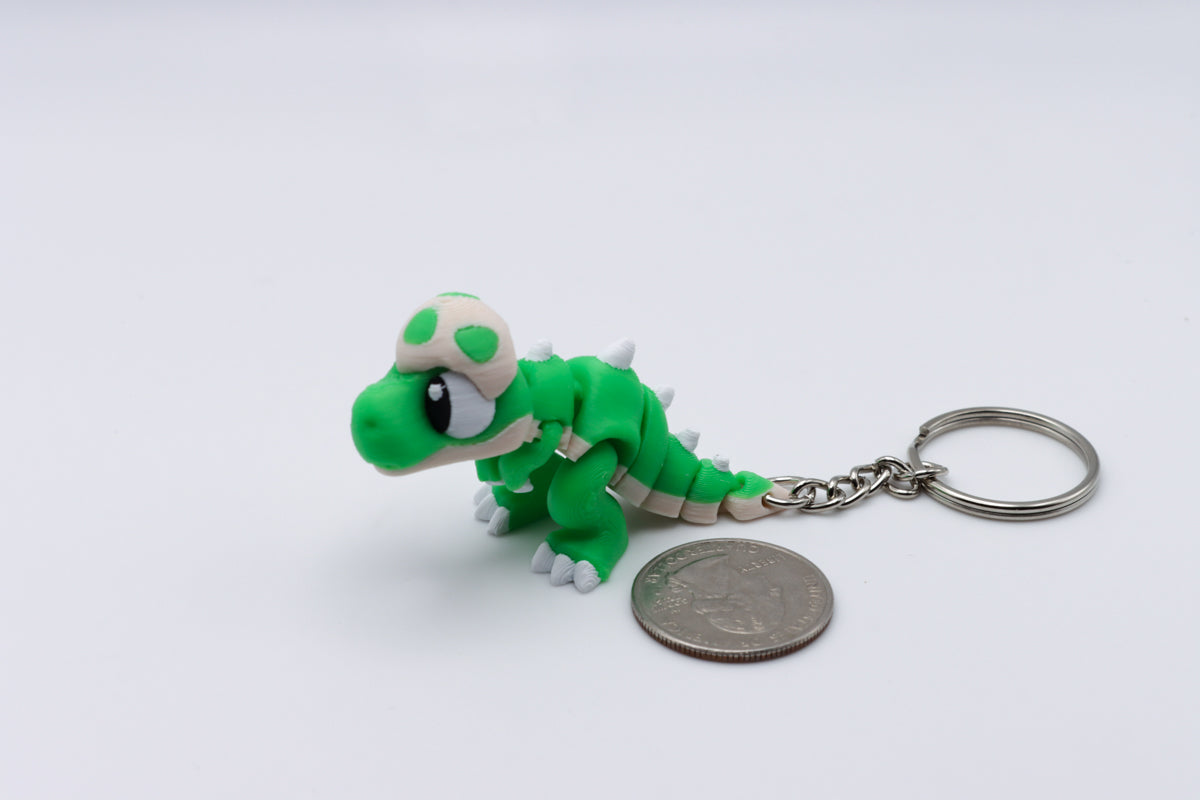 Baby T-Rex Keychain