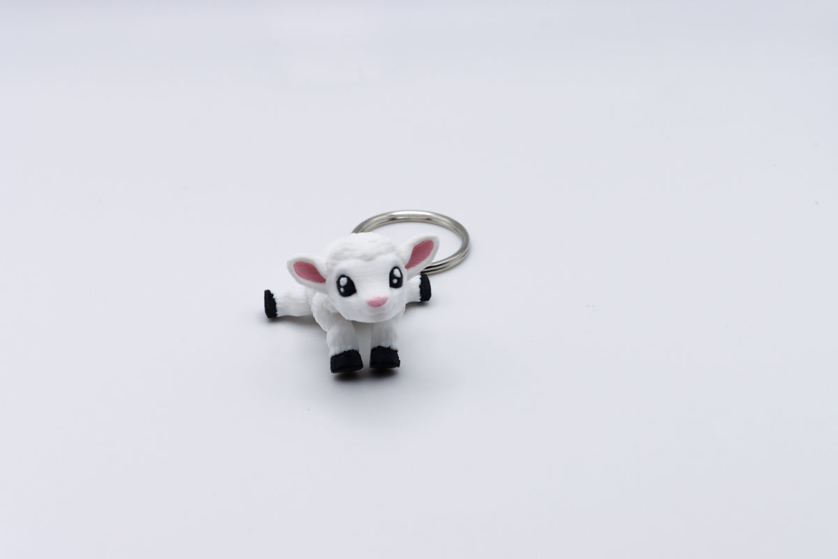 Baby Lamb Keychain