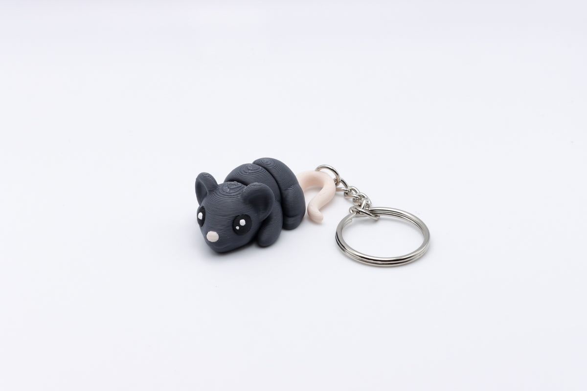 Tiny Mouse Keychain