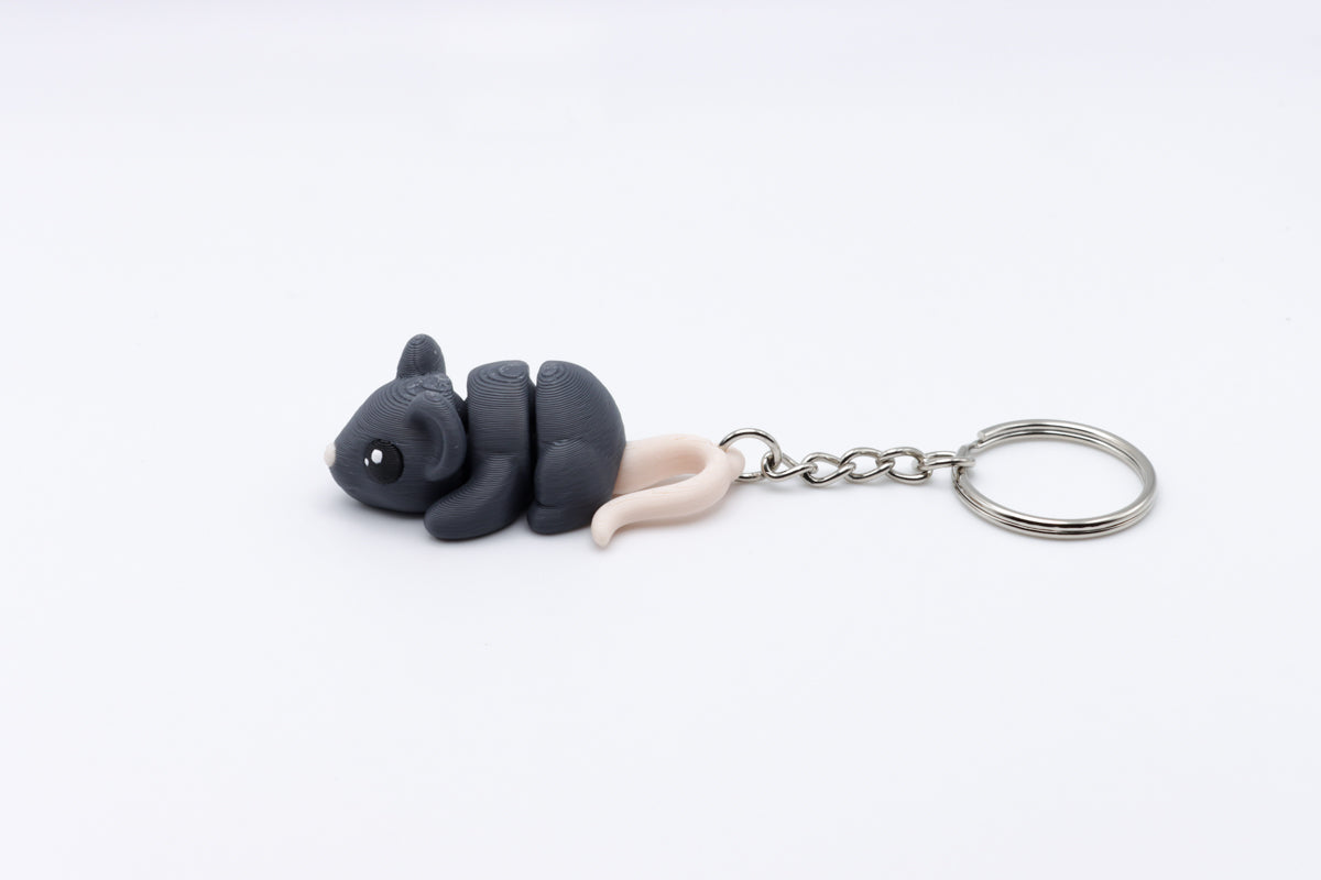 Tiny Mouse Keychain