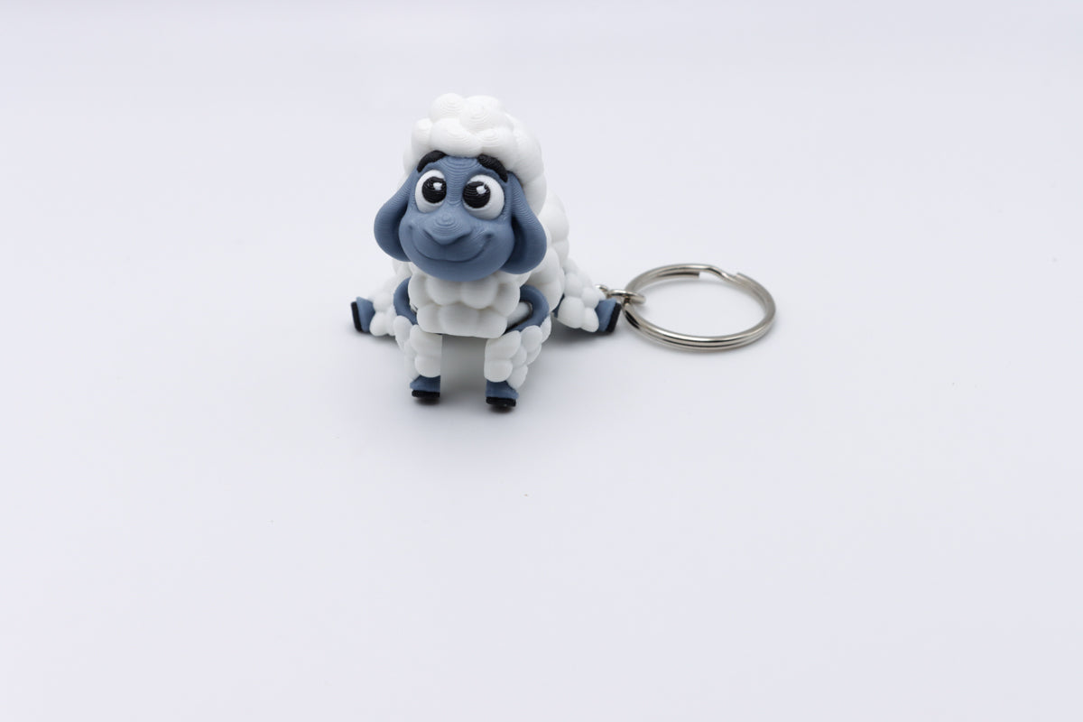 Black Faced Sheep Keychain