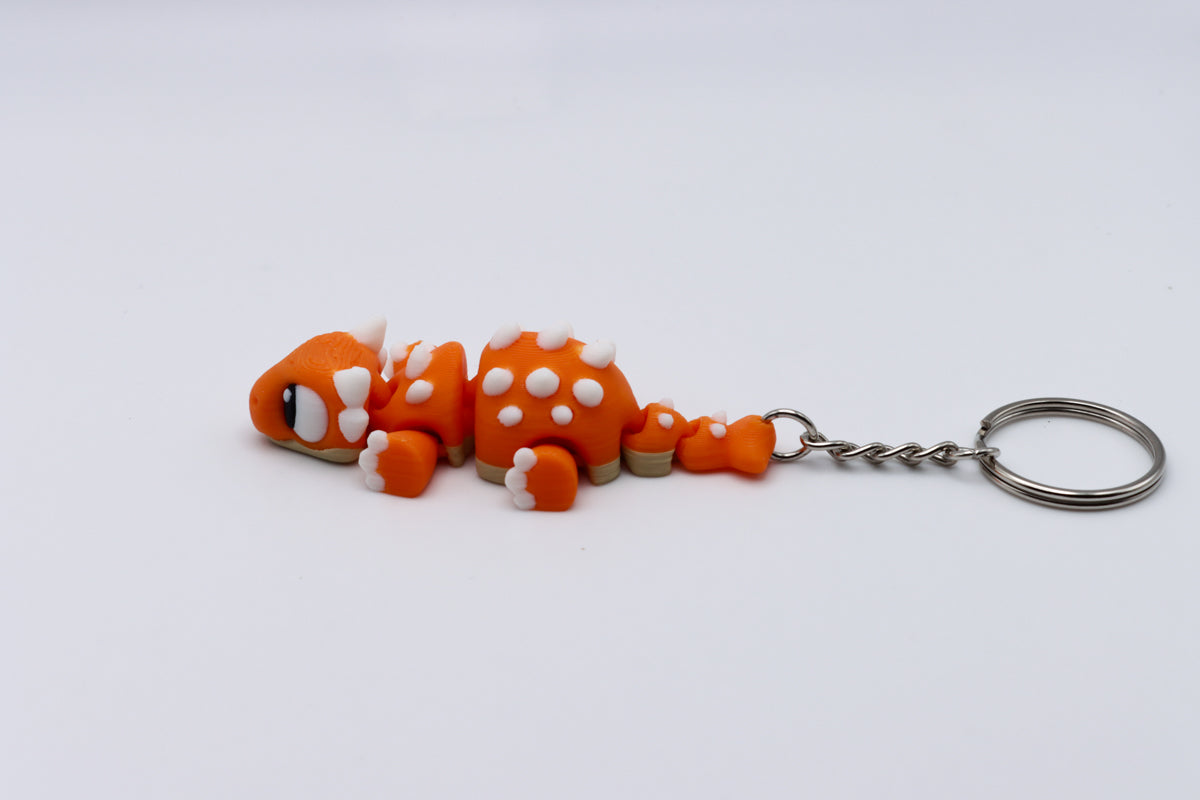 Ankylosaurus Keychain